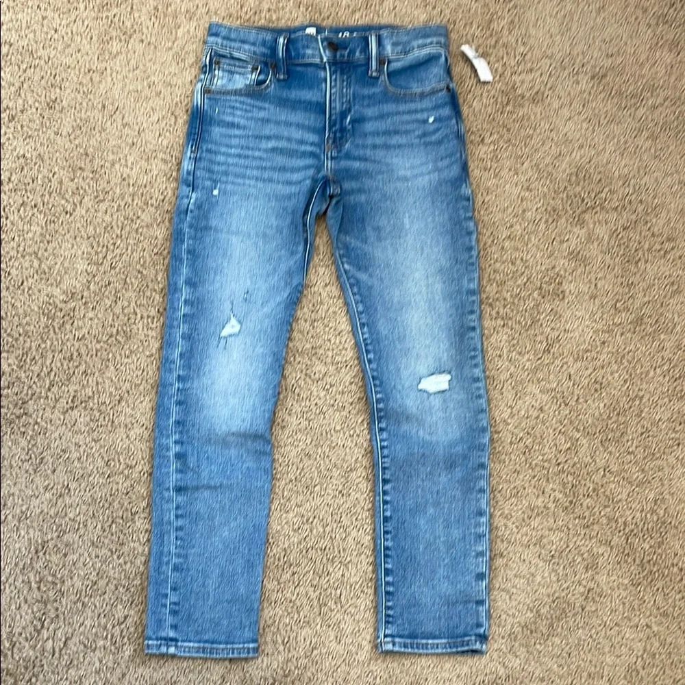 Gap denim slim taper jeans for kids